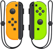 Load image into Gallery viewer, SINGLAND Wireless Controller for Nintendo Switch Left and Right Mini Switch Controller,Switch Controllers Gamepad with Adjustable Turbo Dual Shock Gyro Axi (Green and Yellow)