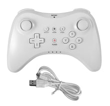 Load image into Gallery viewer, Wii U Controller, Wireless Rechargeable Bluetooth Dual Analog Controller Gamepad for Wii U Pro Controller with USB Charging Cable